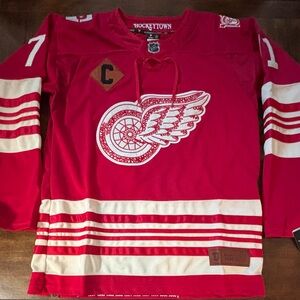 Detroit Red Wings Dylan Larkin #71 100 Year Centennial Jersey Adult Large (52)